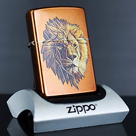 Bật Lửa Zippo 21184 Polygon Lion Design