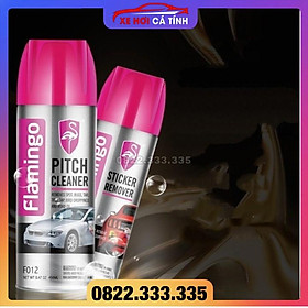 Bình Xịt Tẩy Nhựa Đường Flamingo F012 450ml - Sáng Bóng Như Mới