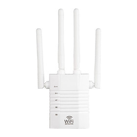 WiFi Range Extender, 5GHz & 2.4GHz Dual Band 1200Mbps WiFi  Wireless , Full Coverage WiFi Extender