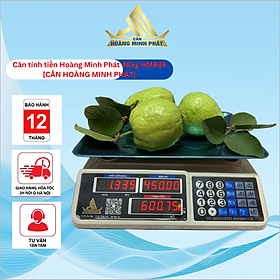 Mua Cân tính tiền Hoàng Minh Phát 30kg 40kg HM838 - Phím tiếng việt - dùng cho cửa hàng  chợ  tạp hóa  CÂN HOÀNG MINH PHÁT