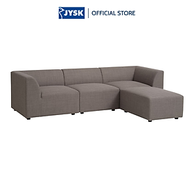 Mua Sofa modul đổi góc | JYSK Terndrup | vải polyester | xám nhạt | R250xS88/176xC67cm