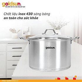 Nồi luộc gà Goldsun 30cm GPO2110-30S - Hàng Chính Hãng