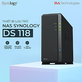 Mua Thiết Bị Lưu Trữ Mạng Nas Synology DS 118 Hàng Chính Hãng