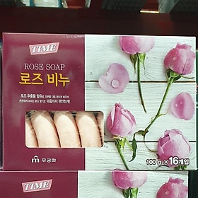 TIME Rose Soap 100g x 16P