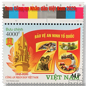 Bộ tem, bì thư, bloc tem Công an Nhân dân Việt Nam 2020