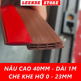 Mua Ron dán chân cửa loại dày 5mm chống khói bụi  côn trùng  tiếng ồn