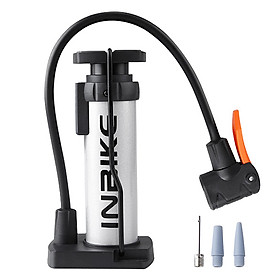 Mini Bike Pump Mini Portable Bike Tire Pump Bicycle Foot Pump Air Pump Fits Presta & Schrader Valve
