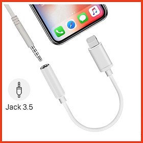 Cáp Chuyển Đổi cổng sạc của IP 13, 12, 11, Xs/max, X, 7 Plus Sang cổng loa jack 3.5mm - Hàng chính hãng