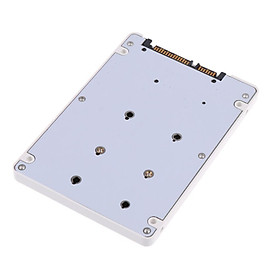 mSATA SSD to 2.5inch  3.0  HDD Enclosure Adapter Card White