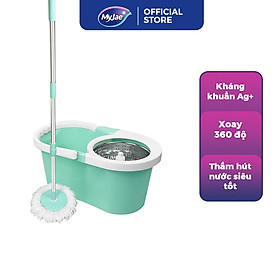 Trang Tổng Hợp Sản Phẩm Sale HOT Online Bộ cây lau nhà tự vắt thông minh xoay 360 độ sợi microfiber