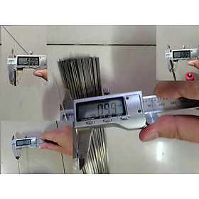 Mua ống inox nhỏ liền mạch 1mm. 2mm. 3mm. 4mm. 5mm. 6mm. (SU304)