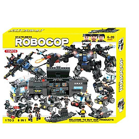 Bộ đồ chơi ghép hình siêu Robot LXA321