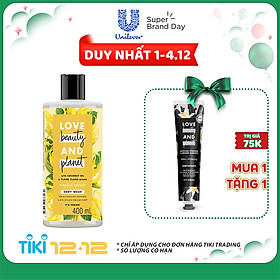 Sữa Tắm Phục Hồi Da Khô Love Beauty And Planet Tropical Refresh 400ml