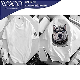 Áo Thun Nam, Có Bigsize Từ S Đến 8XL, Vải Cotton Cao Cấp, Mặc Mịn Thoáng Mát - Thời Trang Waoo, Mẫu ATNN276