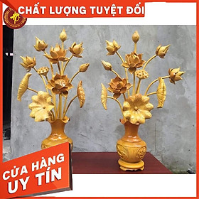 Mua BÌNH HOA SEN GỖ MÍT