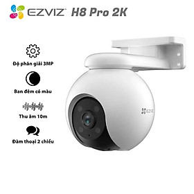Camera IP Wifi EZVIZ H8 Pro bản 3MP 2K quay quét thông minh ngoài trời
