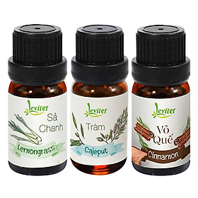Combo 3 Chai Tinh Dầu Sức Khỏe Leviter