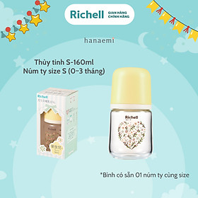 Bình sữa RICHELL Hanaemi Nhật Bản PPSU và Thủy tinh | Baby