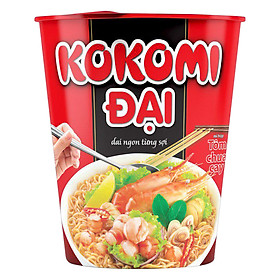 Thùng 24 Hộp Mì Kokomi Đại Tôm Chua Cay (65g / Hộp)