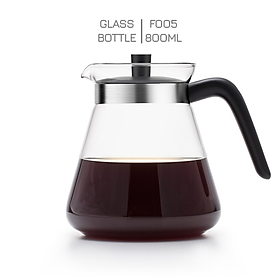 Mua Bình thủy tinh pha trà cafe F003 600mL - Bình thủy tinh đựng cafe - Bình trà có lọc tại nắp