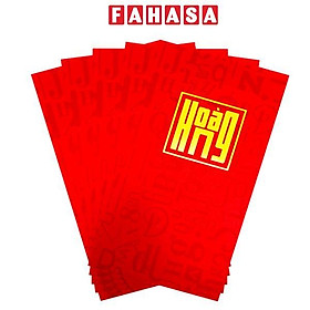 Bộ 5 Bao Lì Xì Tết Bính Ngọ 2026 - Futurebook L389 - Họ Hoàng