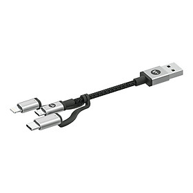 Mua Cáp 3in1 Lightning/USB-C/Micro Mophie Tri-Trip 1M-409903220 - Hàng Chính Hãng
