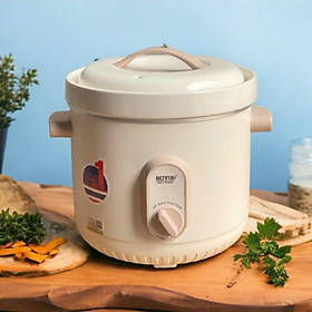 Mua Nồi nấu chậm Bennix Thái Lan BN-68KC-C dung tích 3L nắp sứ trắng - Hàng chính hãng