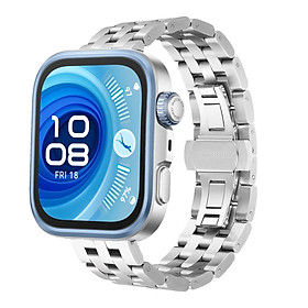 Dây Thép Mắt Dọc cho Huawei Watch Fit 3 / Huawei Watch Fit 4 / Huawei Watch Fit 4 Pro - Hàng Chính Hãng