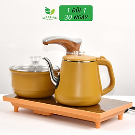 Mua Ấm đun nước pha trà điện siêu tốc bếp đôi chống nóng