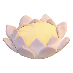 Hình ảnh Lotus Cushion Soft Plush Women Lotus Throne for Living Room Yoga