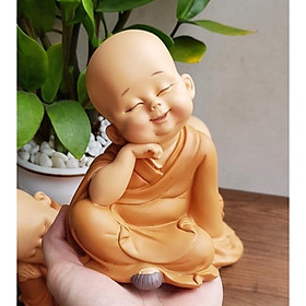 Tượng chú tiểu an nhiên mẫu 3 suy nghĩ