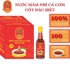 Nước mắm nhỉ cá cơm cốt đặt biệt Hương Phú thùng 06 chai nước chấm nước