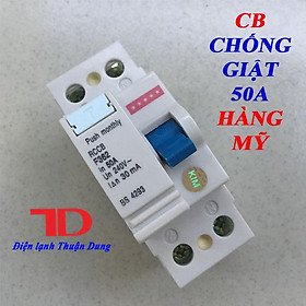 CB Chống giật 50A Hàng Mỹ