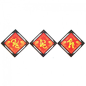 Mua Tranh Đính đá Phúc - Lộc - Thọ