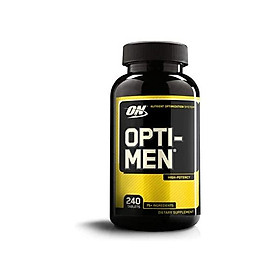 Optimum Nutrition Opti-Men, Vitamin C, Zinc and Vitamin D, E, B12 for Immune Support Mens Daily Multivitamin Supplement, 150 Count