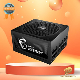 NGUỒN MSI MPG A650GF 650W 80Plus Gold Fully Modular_ HÀNG CHÍNH HÃNG