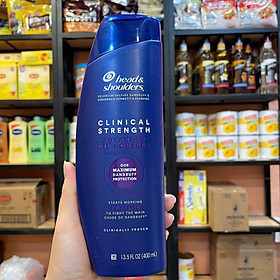 Dầu gội đầu Head & Shoulders Clinical Strength USA 400ml/chai (Head Mỹ)