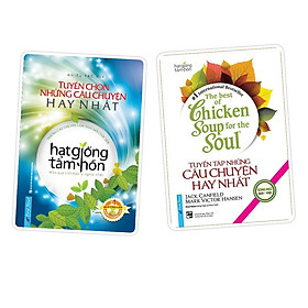 Sách - Combo Tuyển chọn những câu chuyện hay nhất HGTH  (Bìa cứng) + CHICKEN SOUP  (Bìa cứng) - FirstNews