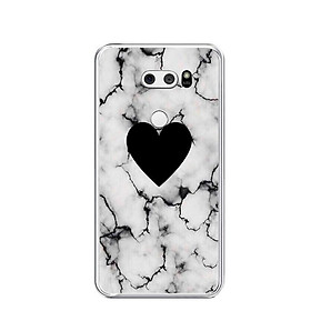 Ốp lưng dẻo cho điện thoại LG V30 - 0417 HEART07 - Hàng Chính Hãng
