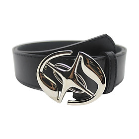 PU Leather Belt for Men Women with Pin Buckle Fashion for Jackets Pants