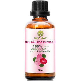 Tinh dầu Hoa Phong Lữ 50ml Mộc Mây - tinh dầu thiên nhiên nguyên chất 100% - chất lượng vượt trội - mùi hương nồng nàn, quyến rũ, kích thích, hưng phấn - Có kiểm định