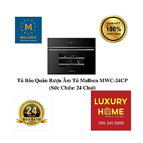 Mua Tủ Bảo Quản Rượu Âm Tủ Malloca MWC-24CP (Sức Chứa: 24 Chai) - Hàng Chính Hãng