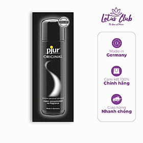 Gel bôi trơn silicone pjur ORIGINAL 1.5ml