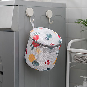 Mua Túi Giặt Đồ Dạng Trụ Tròn Cao Cấp Bảo Vệ Đồ Lót Có Móc Phơi Tiện Lợi
