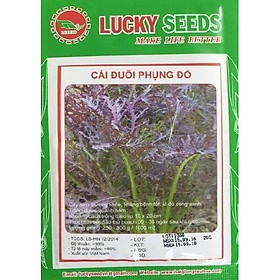 Mua Hạt giống rau cải đuôi phụng đỏ CT343 - Gói 20gram