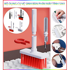 Bộ Dụng Cụ Vệ Sinh Tai Nghe - Bàn Phím Máy Tính 5 Trong 1