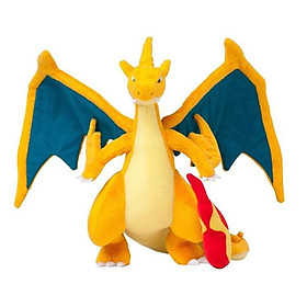 Gấu bông Pokemon Rồng lửa Mega Charizard các loại - Tặng kèm móc khóa Pokemon cao cấp