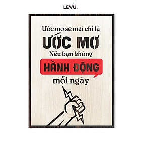 Tranh Trang Trí Quán LEVU LV100 