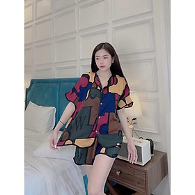 Pịjama Lụa Maingo Lập Thể Đùi Sóng From Cánh Dơi Siêu Hot