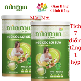 [COMBO 2 Hộp 1KG] Ngũ Cốc Cao Cấp Lợi Sữa Min Min 30 Hạt _ Chuyên Lợi Sữa và Phụ Hồi Sức Khỏe Sau Sinh (1 Hộp 500Gr)